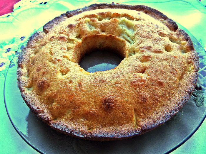 Пирог с ананасом