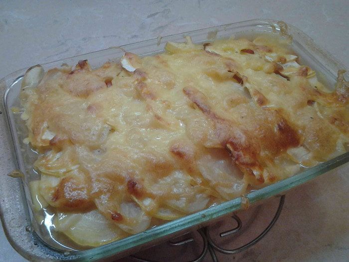 Кабачково-картофельная запеканка