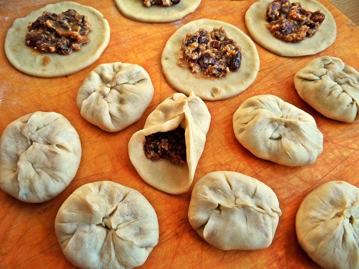 Сливочное печенье с начинкой