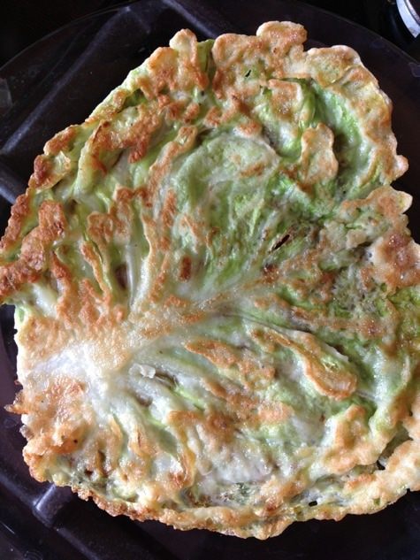 Капустный &amp;quot;Наполеон&amp;quot; с кремом из пармезана 