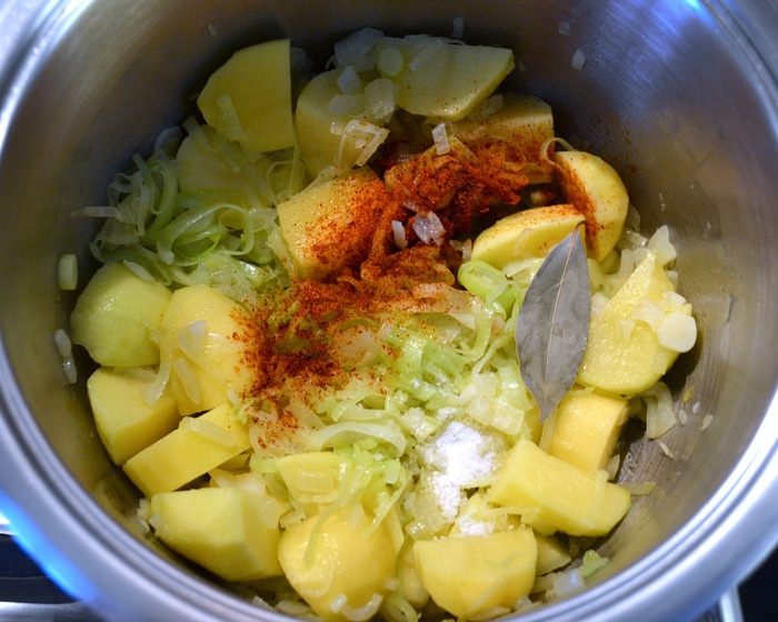 Легкий супчик &amp;quot;Тунец и картошка&amp;quot; (Zupetta di tonno e patate)
