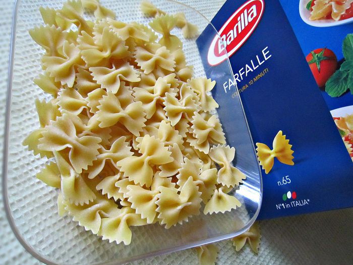 Рагу с морскими гребешками и пастой фарфалле &amp;quot;Венецианский карнавал&amp;quot;