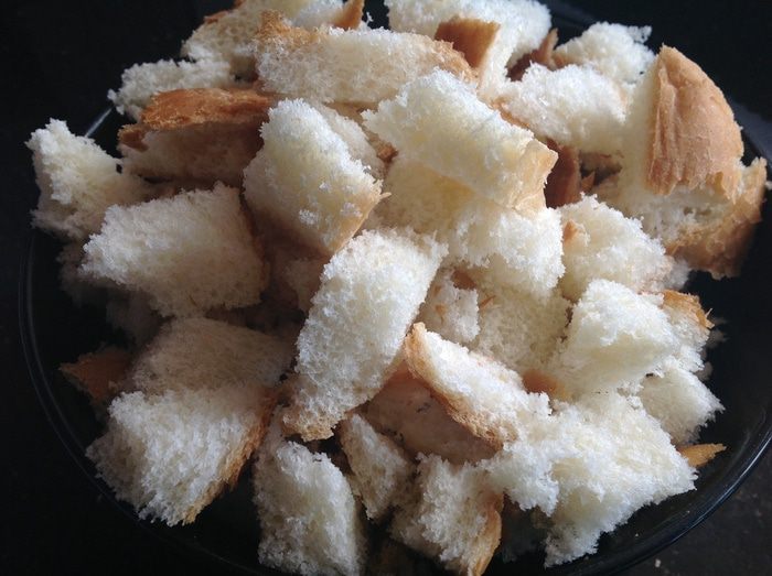 Хлебный яблочно-банановый пудинг