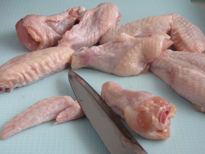 Острые куриные крылышки в глазури