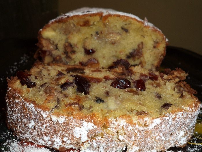 Фруктово-ореховый кекс