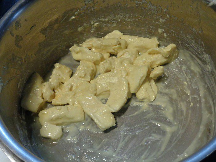 Инновационный кекс с белым шоколадом и спирулиной