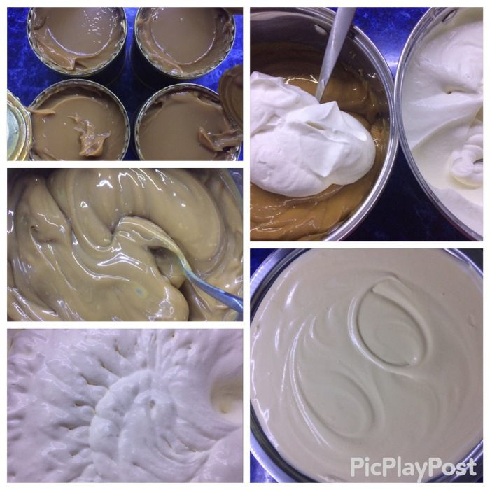 Пирожные маковые с кофейным кремом
