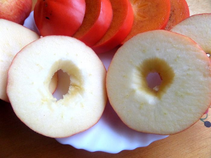 Новогодние сэндвичи из фруктов