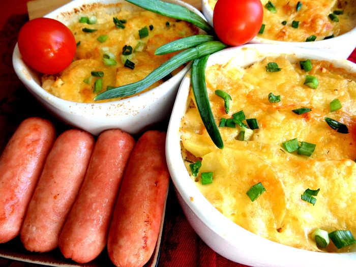 Картофель по-французски (au gratin)