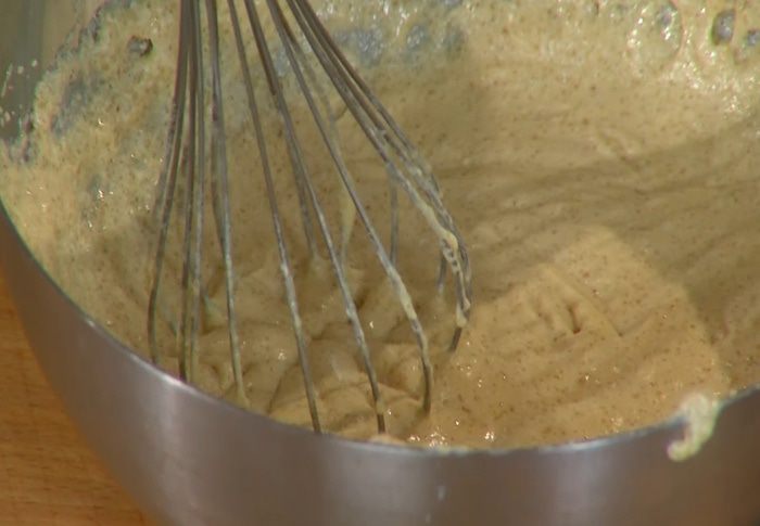 Миндальная коврижка с абрикосами 