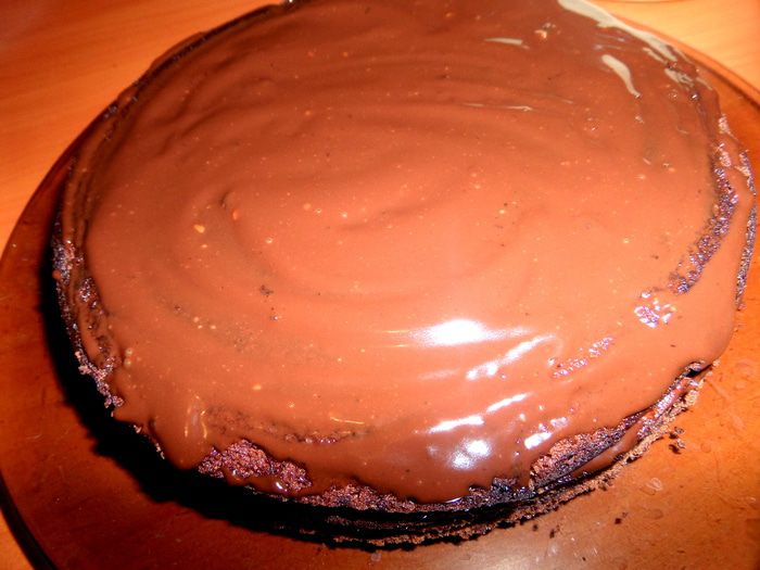 Торт &amp;quot;Шоколадный мусс&amp;quot; (без муки)