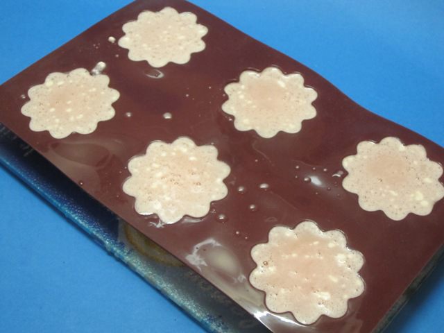 Сорбет из грейпфрута с зефиром