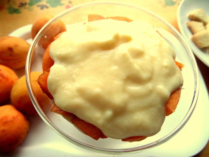 Десерт с заварным кремом (без масла)