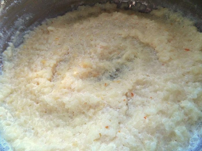 Мороженое из риса и мармелада