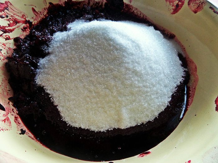 Смородина, перетёртая с курагой