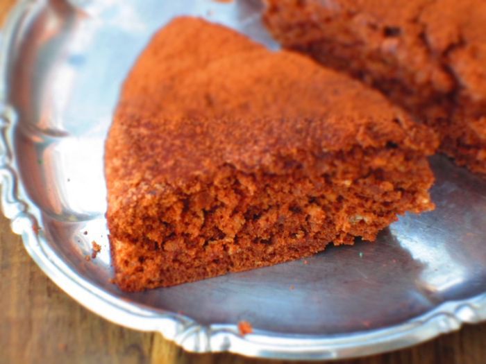 Шоколадный кекс на белках