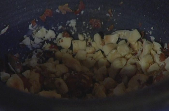 Шоколадные капкейки со сливочно-ореховым кремом 