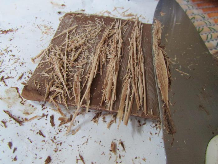 Шоколадно-вишнёвый торт-мусс