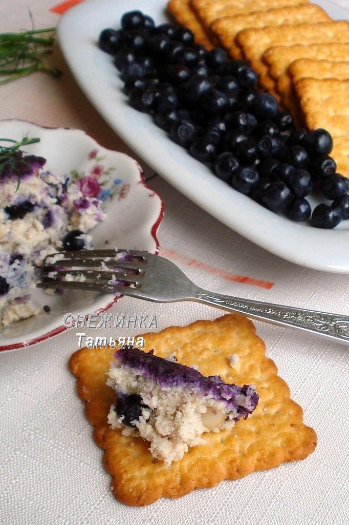 Паштет куриный с черникой