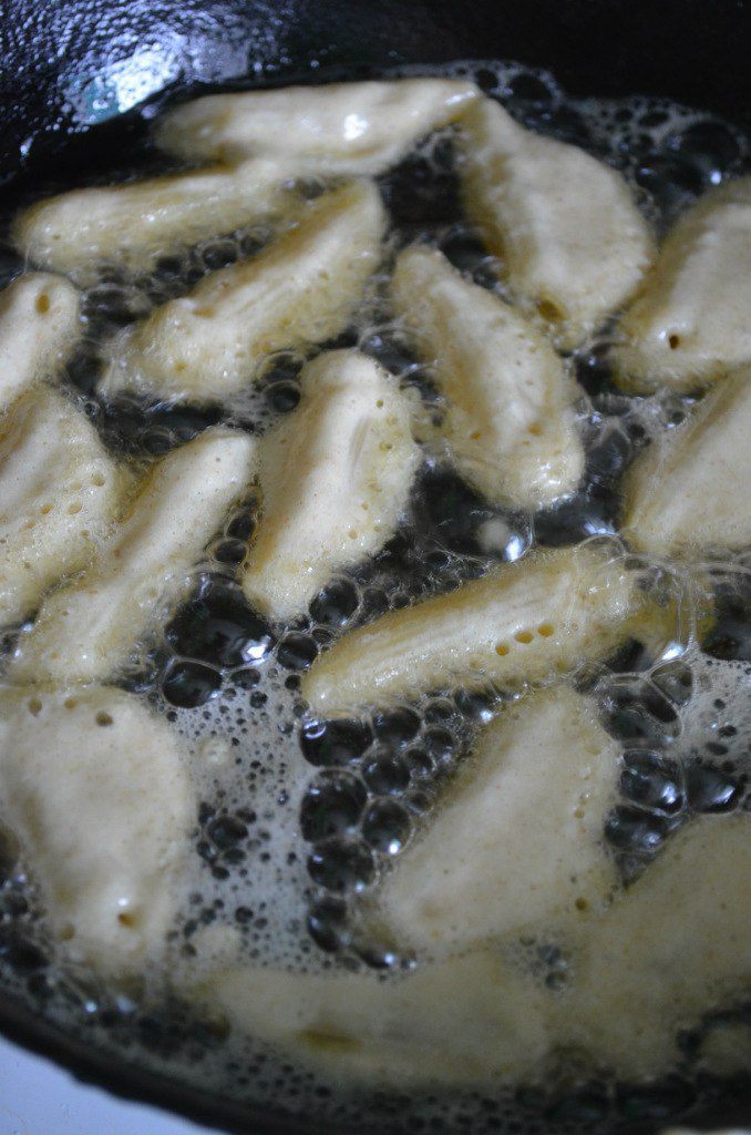 Макароны в пивном кляре