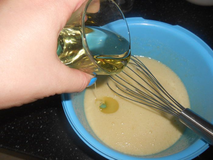 Лимонный пирог с миндалем