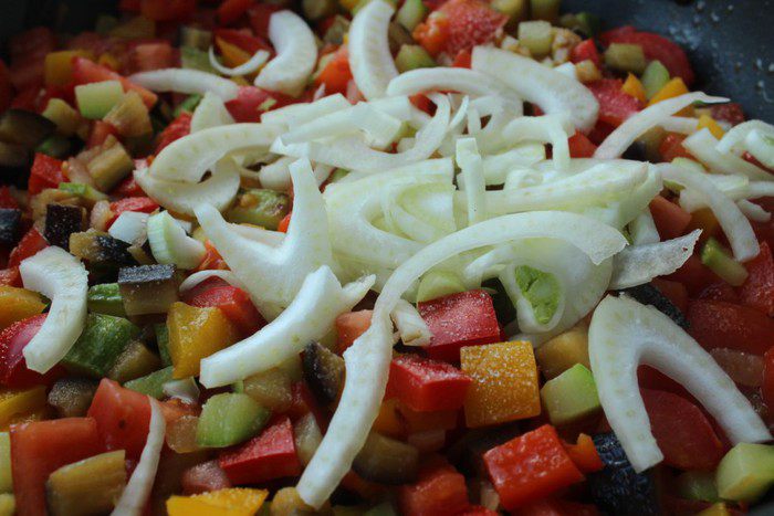 Овощное рагу Писто манчего (Pisto manchego)