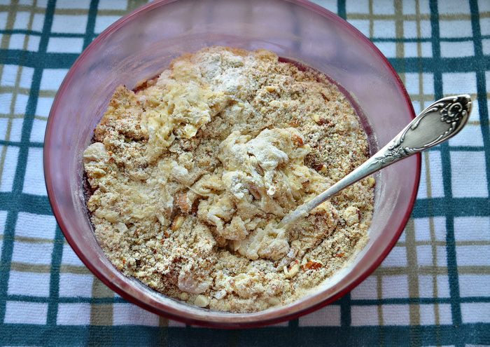 Миндальный пасхальный кулич