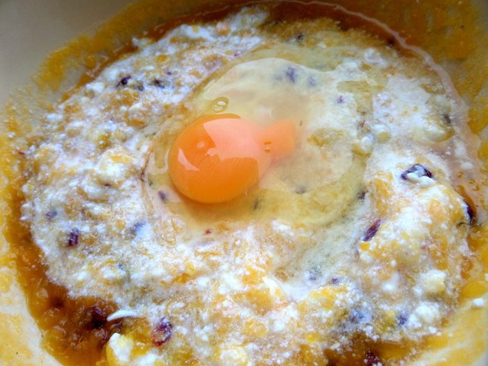 Тыквенно-творожные оладушки