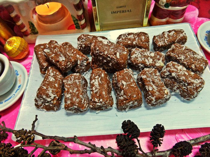 Ириски в кокосовой стружке