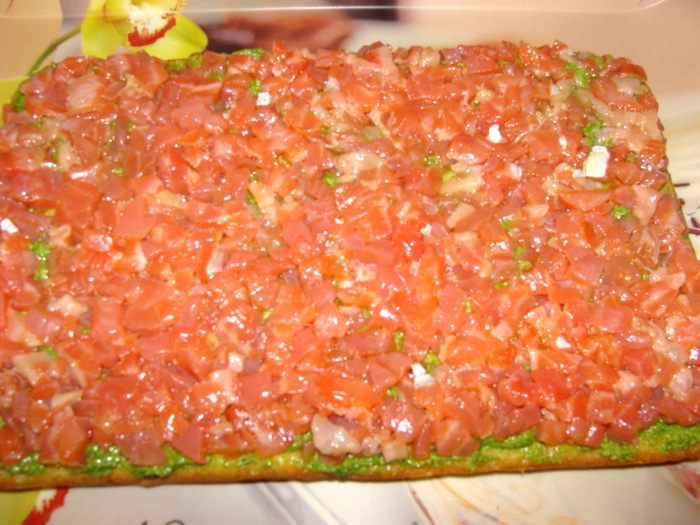 Закусочный торт &amp;quot;Зеленый тирамису&amp;quot;