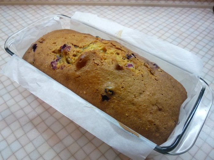 Десертный клюквенно-апельсиновый хлеб