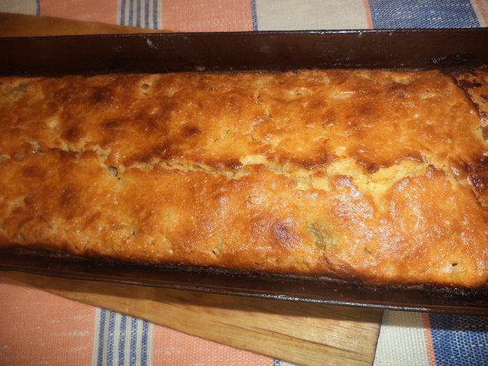 Кекс с виноградом