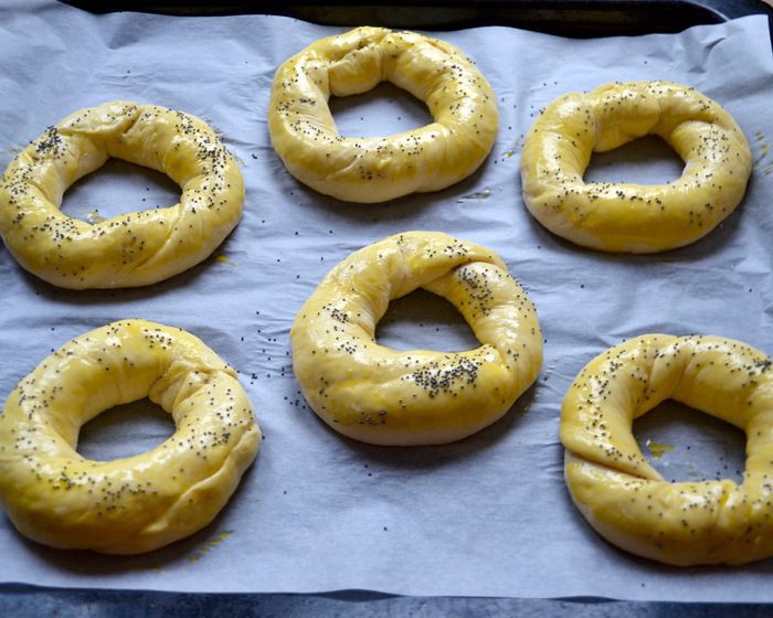 Апельсиновые булочки с кокосом 