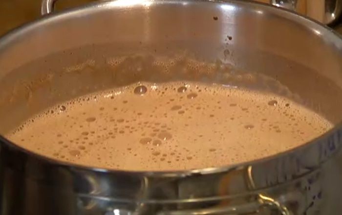 Хрустящее шоколадное мороженое 