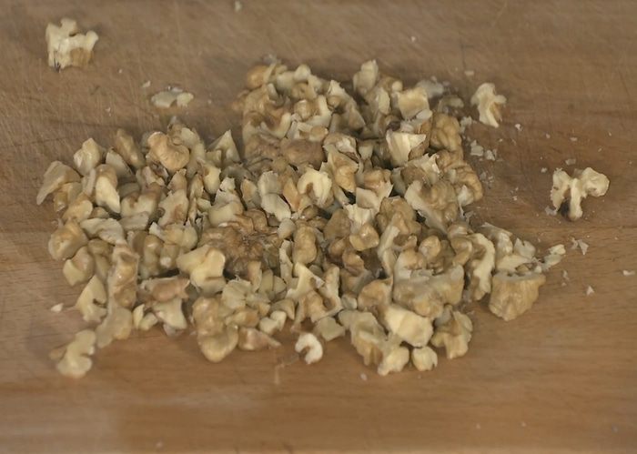 Печенье с черносливом, грецкими орехами и корицей 