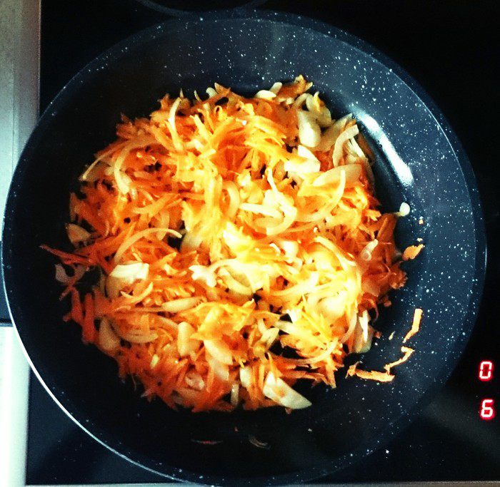 Фаршированные кабачки (постное блюдо)