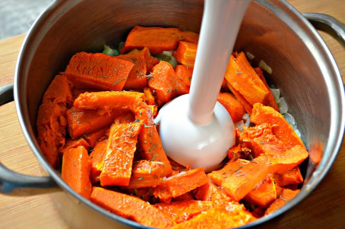 Итальянский тыквенный суп