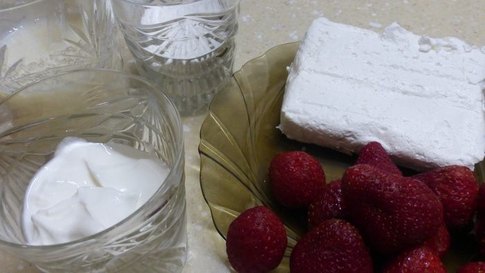 Бланманже творожное