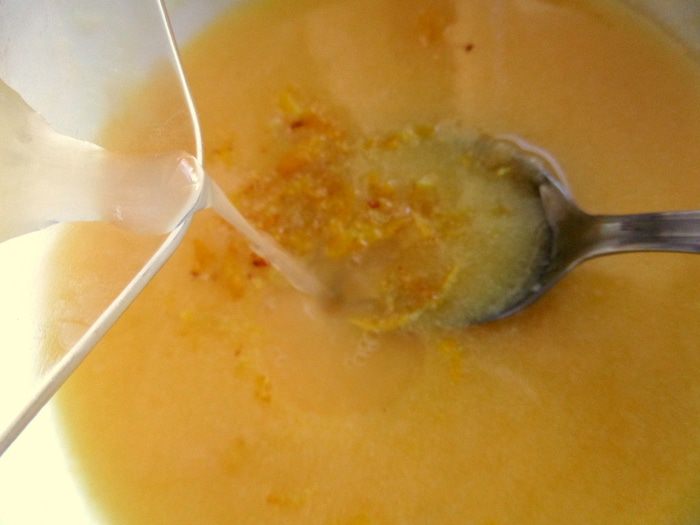 Лимонные квадратики под меренгой