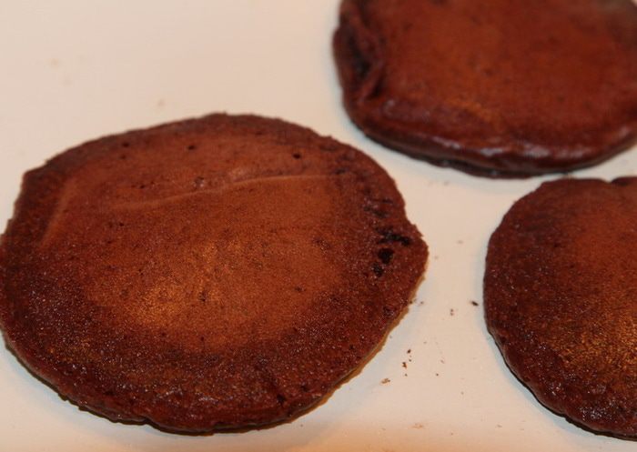 Шоколадные оладьи (постное меню)