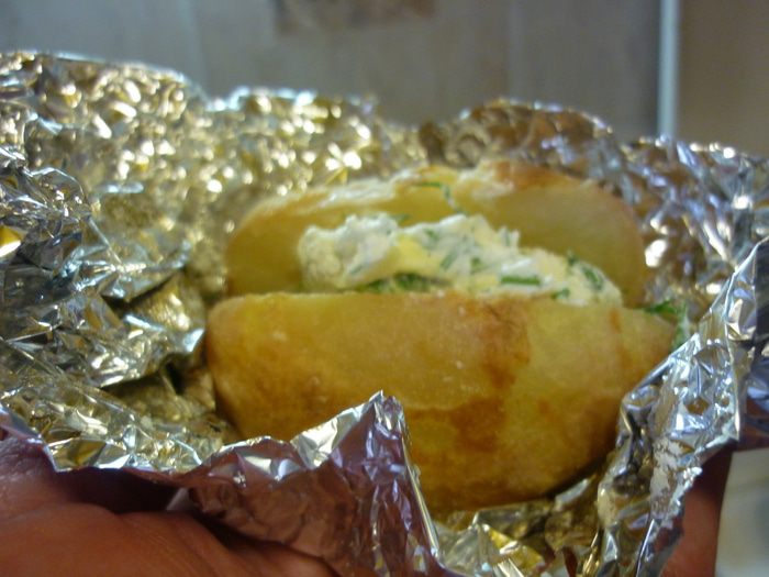 Картошка - как на костре