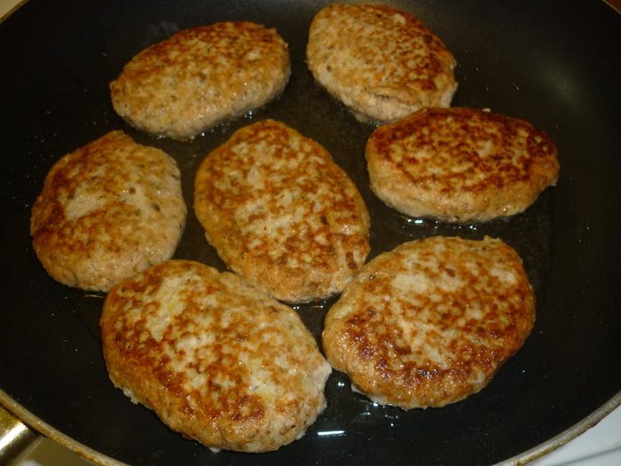 Котлеты из красной рыбы с тимьяном