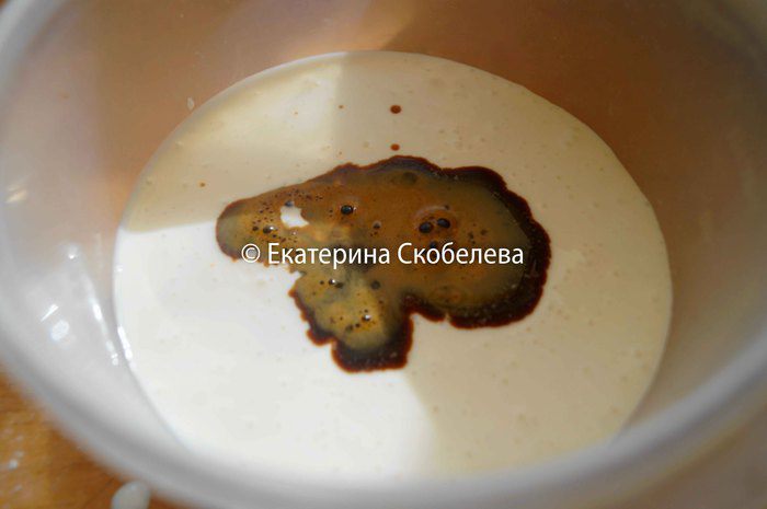 Трехслойный кофейно-шоколадный чизкейк 