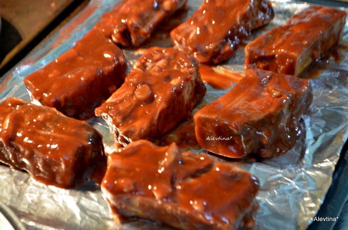 Вкусные говяжьи ребрышки