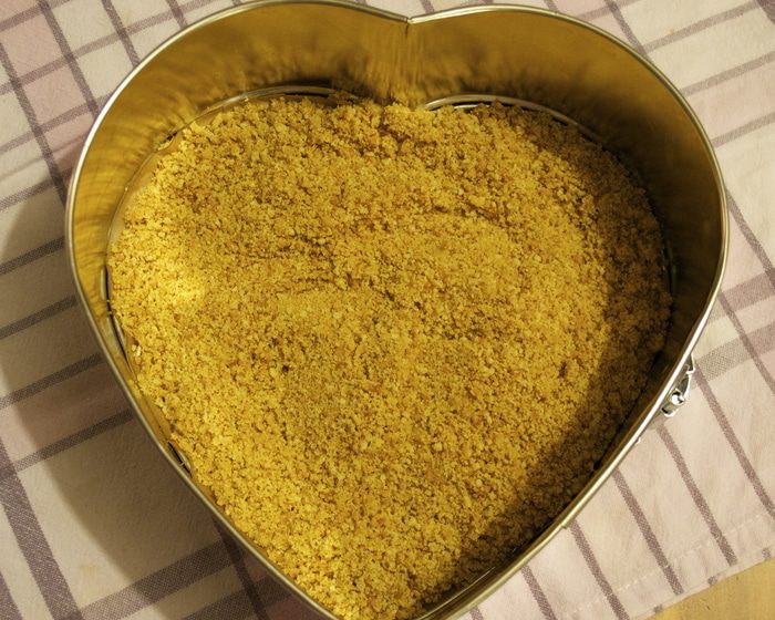 Чизкейк на рикотте с апельсинами