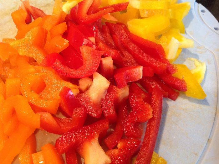 Паста с вешенками 