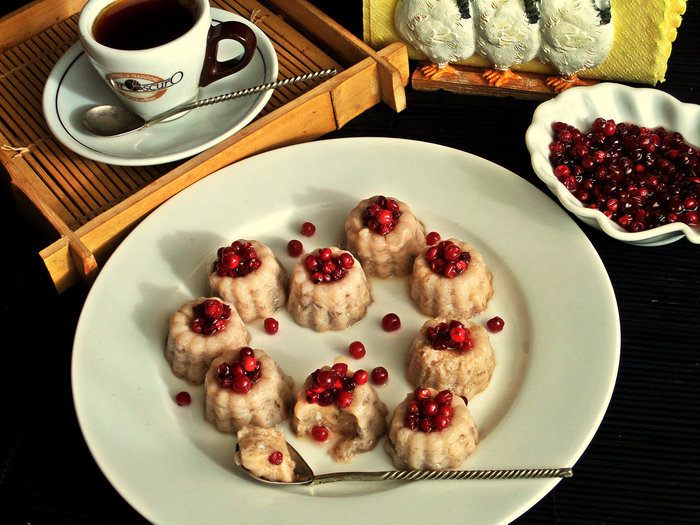 Быстрое суфле с бананом