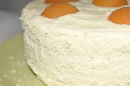 Абрикосовый торт для мамы 