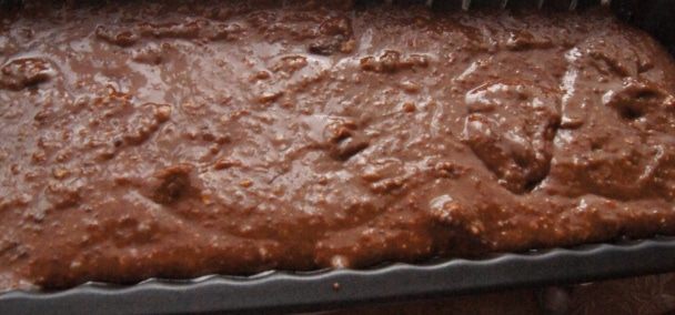 Брауни из красной фасоли