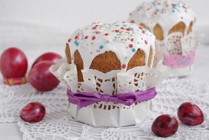 Апельсиновый кулич с цукатами